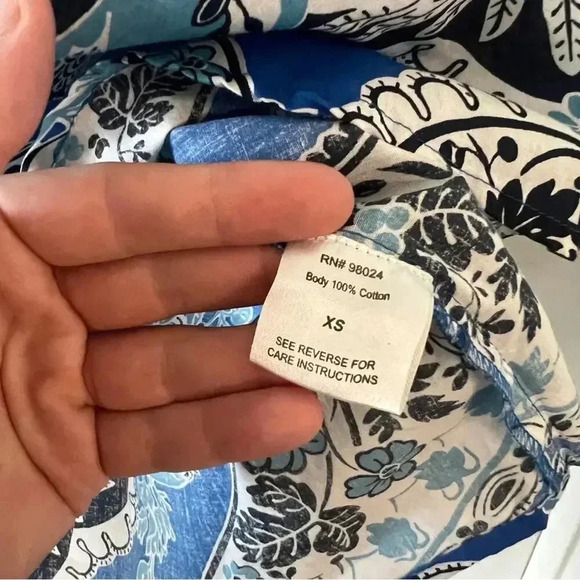 431 Love The Label Women's Short Sleeve Flutter Blouse Size XS - Picture 6 of 10